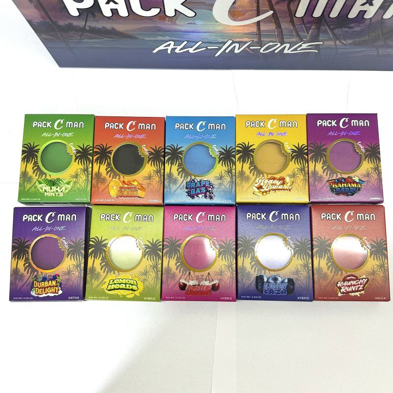 Cookies x Packman 1g Empty Disposable Vape Pen (All-In-One)